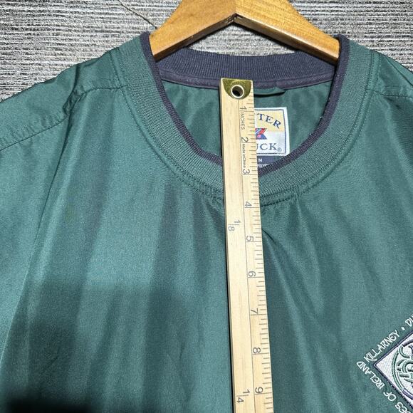 Cutter & Buck Jacket Men's M Green Pullover Windbreaker Ireland Dublin Golf - Picture 10 of 15